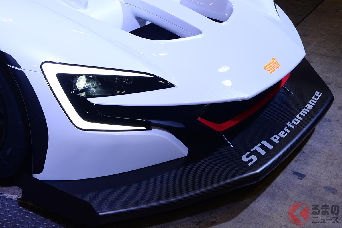 スバルが凄いの作った！1000馬力超の新型ハイパーカー「STI E-RA」世界初公開！ スポーツEVで記録に挑む！