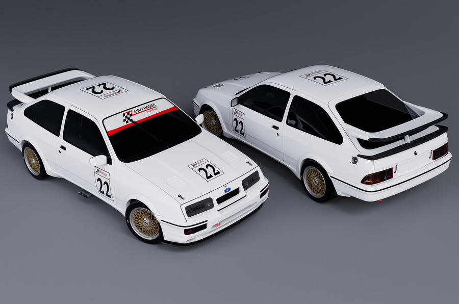 フォード シエラrs500 1980年代のレース仕様を再現 英国でコンティニュエーションモデル製作 Autocar Japan 自動車情報サイト 新車 中古車 Carview