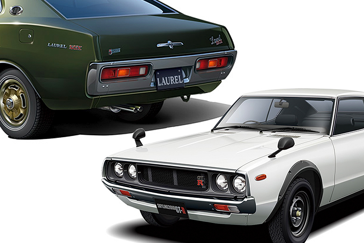 モデラー長年の不満が遂に解消 ケンメリ ブタケツローレル 1 24プラモデルを刷新 Aoshima Auto Messe Web 自動車情報サイト 新車 中古車 Carview