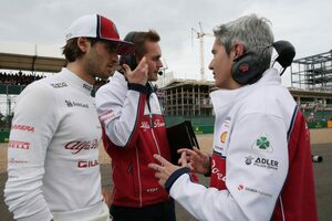 ジョビナッツィ「トラブルの原因はまだわからない。入賞圏内に入れるはずだった」：アルファロメオ F1イギリスGP日曜