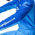 レーシングモトクロスジャージ「ワークスジャージ トーン ブルー」がダートフリークから発売