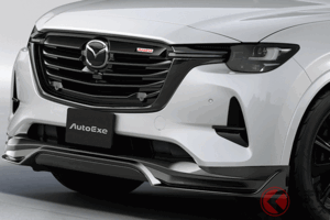 マツダ国内最高峰「高級SUV」発売！ 3列シートの“ファミリーカー”に精悍＆スポーティなカスタム仕様登場！ スタイリングキット新たに設定