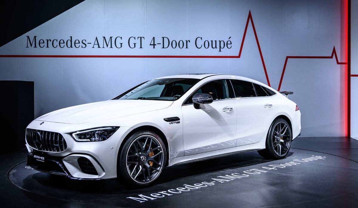 サプライズ！ AMG GT 4ドアクーペが展示された！！──東京オートサロン2019リポート【第7弾：メルセデス・ベンツ編】