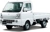 【軽トラ】スズキ「キャリイ」一部改良でオシャレ度アップ！ 新色「デニムブルー」設定、安全性も向上