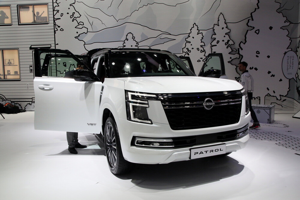 【日産パトロール】2027年度前半に日本市場投入決定！3.5L V6ターボ搭載のフルサイズSUV #JMS2025
