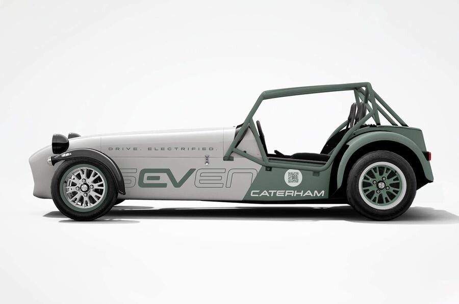 ケータハム　試作EV、7月デビューへ　車重701kg、最高出力326psの電動セブン　