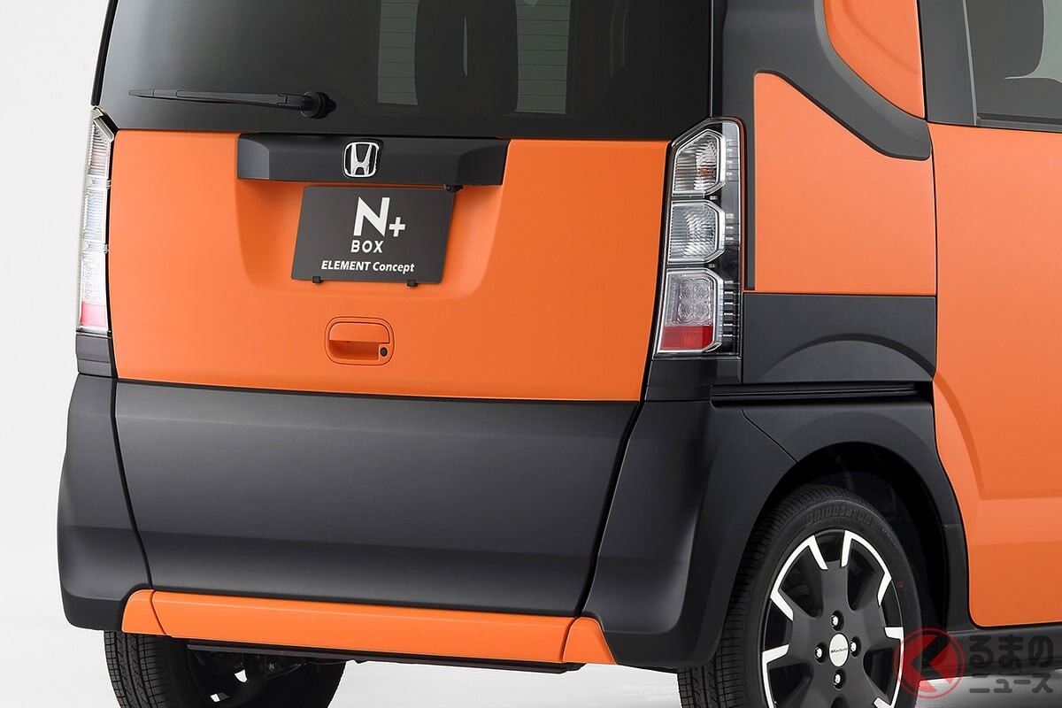 強烈な存在感！ まさに「N-BOX SUV!?」 イメチェン成功な「エレメント仕様」とは？ 「いまあっても良いんじゃない？」な純正カスタム
