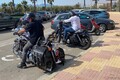 ヘルメットやレーシングスーツの展示もされたバレンシアのバイクバー 「MotoMoto Tapas」に行ってきたよ！