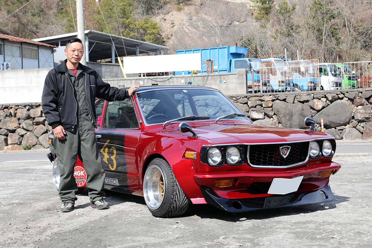 昭和街道レーサー仕様のマツダ「サバンナRX−3」の走りは現役