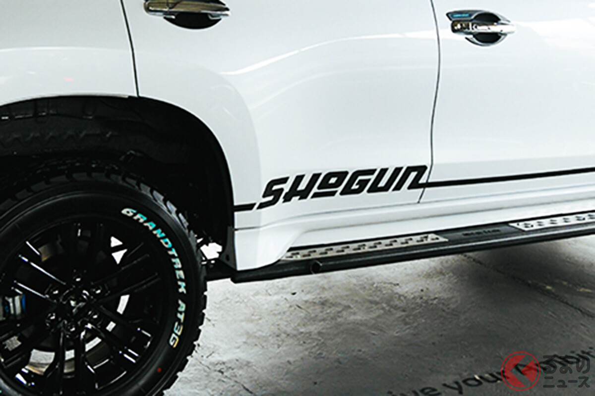 三菱「パジェロスポーツ ショーグン」登場！ 重装備でタフ感高め仕様に