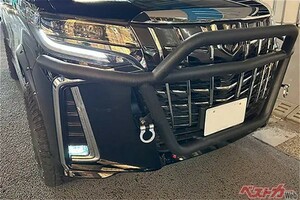 車高15cmアップで最強進化！　デリカとも渡り合えるオフロード仕様の30系アルファードはどうだ！