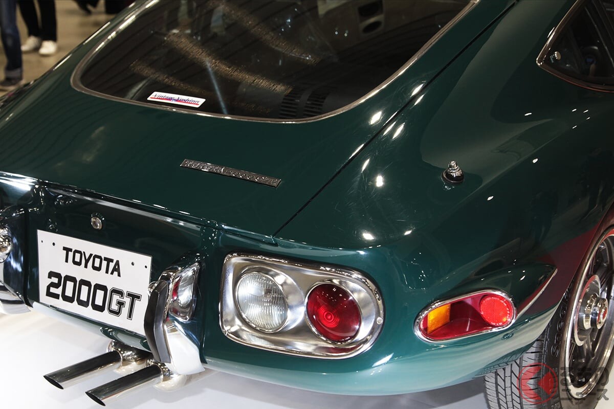 トヨタ斬新「2000GT」実車展示！ “わずか1年”しか販売されなかっ