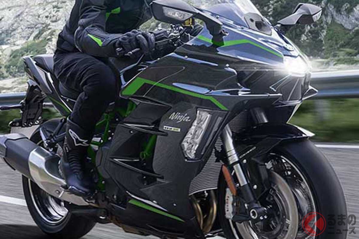 200PSのハイパワーで18.4km／Lを達成！ カワサキの大型スポーツツアラー「Ninja H2 SX SE」2026年モデル発売 塗装の一部に自己修復機能を持つハイリーデュラブルペイントを採用