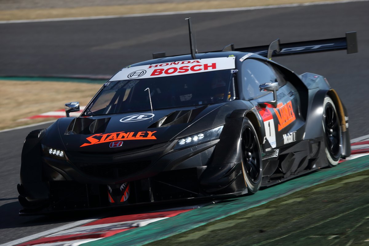 スーパーgt Gt500車両が鈴鹿サーキットでテスト走行実施 トップタイムは1号車stanley Nsx Gt Motorsport Com 日本版 自動車情報サイト 新車 中古車 Carview