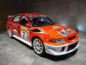 WRCに参戦していた頃のランエボが見られる！ 三菱自動車が本社ショールームで「WRC展」を開催
