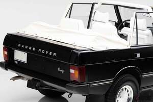 日本じゃ見たことない！ ブルネイ王室のために作られた「レンジローバー」がオークションに登場 33年前の貴重なオープンカーとは