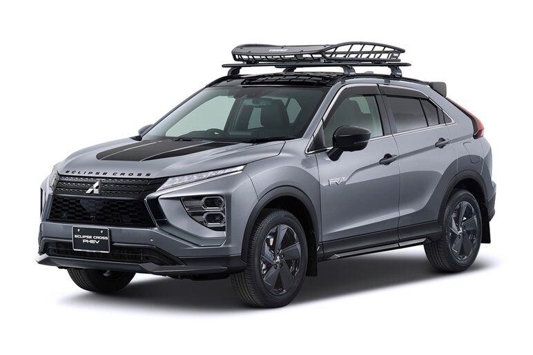 【東京オートサロン23】三菱はデリカミニを初披露！ オフ色強めに早速カスタム