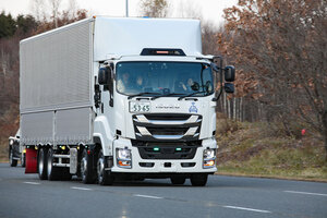 自動運転の事業化に向け一気に加速!! いすゞが来年1月から自社部品物流ルートで事業実証へ!!