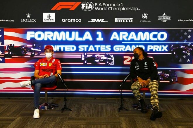 F1第17戦木曜会見：フェラーリを引っ張るルクレールは「難しい時期を経ていっそう強くなった」とハミルトンが評価