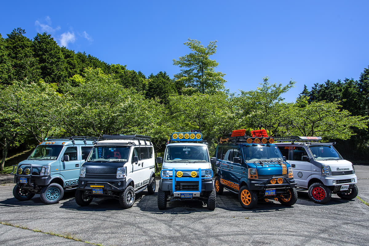 アゲ系 シャコタン 顔面整形 いま流行の 軽バンカスタム を極めた９台 Auto Messe Web 自動車情報サイト 新車 中古車 Carview