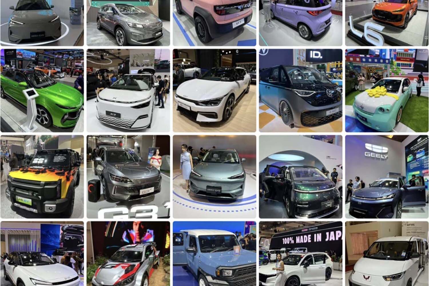 中国車の勢いはもちろん家電メーカーもEVを発表!?　インドネシアのガイキンドモーターショーに出展されていた車両がおもしろすぎた