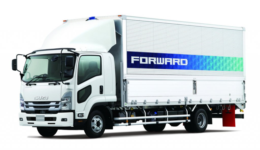 いすゞが中型トラック フォワード を改良 大型車と同等の安全装置でドライバーの負担を軽減 ベストカーweb 自動車情報サイト 新車 中古車 Carview