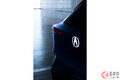 ホンダが青ギラ顔の「新型SUV」作った!? 新型「アキュラ プレシジョンEV」世界初公開！ 米で披露された鮮烈ボディとは？