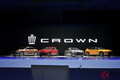 トヨタ新型「クラウンシリーズ」2023年登場「3モデル」どんな車？ ランクル超え全長5m「新型セダン」も！
