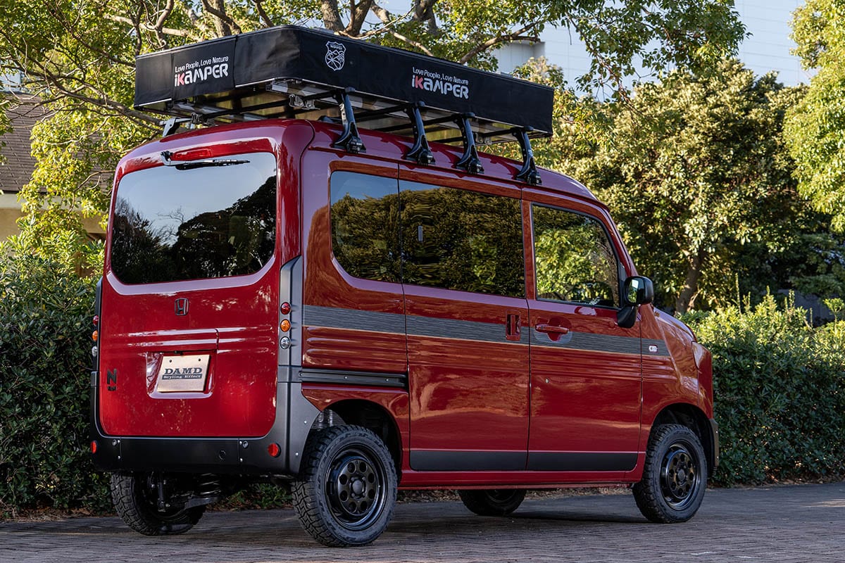 こんなにも印象変わる 超話題を呼んだジムニーに続き ダムドが仕掛けたn Vanのネオクラシックカスタム スタイルワゴン ドレスアップナビ 自動車情報サイト 新車 中古車 Carview