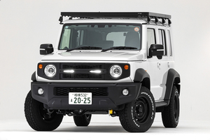 ジムニー専門のカスタムショップ・アピオが新型「ジムニーノマド」のライトなカスタムモデルを発表