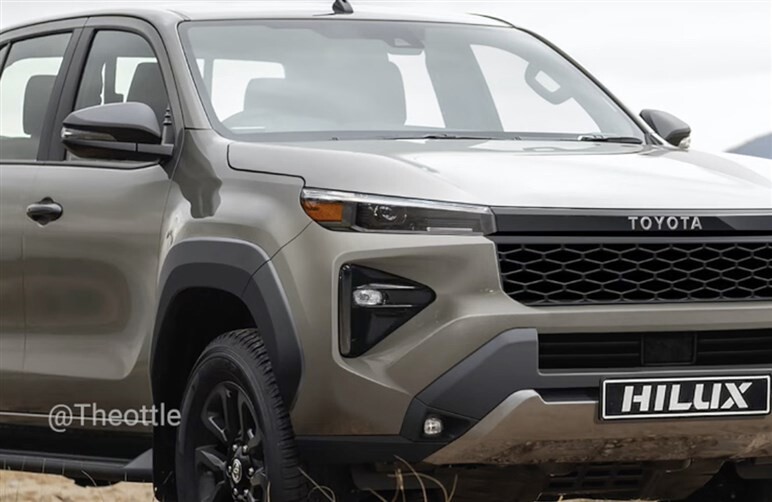 【予想CG公開】トヨタ「ハイラックス」次期型はPHEV初採用？ GA-Fプラットフォームで進化