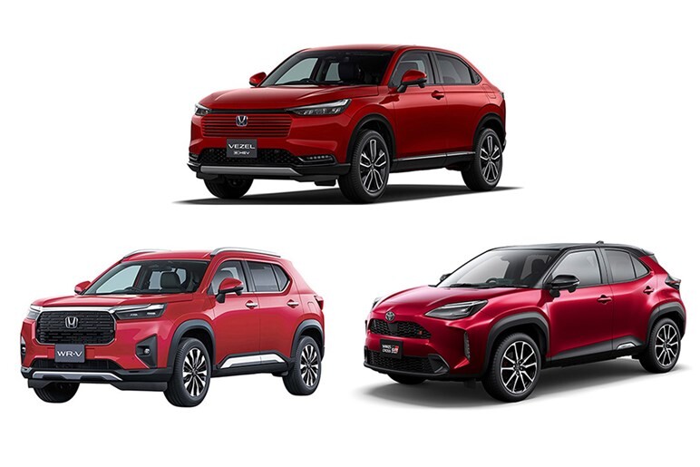 ヴェゼル・WR-V・ヤリスクロス。超売れてるコンパクトSUVを満足度の高さで選ぶならどれ？