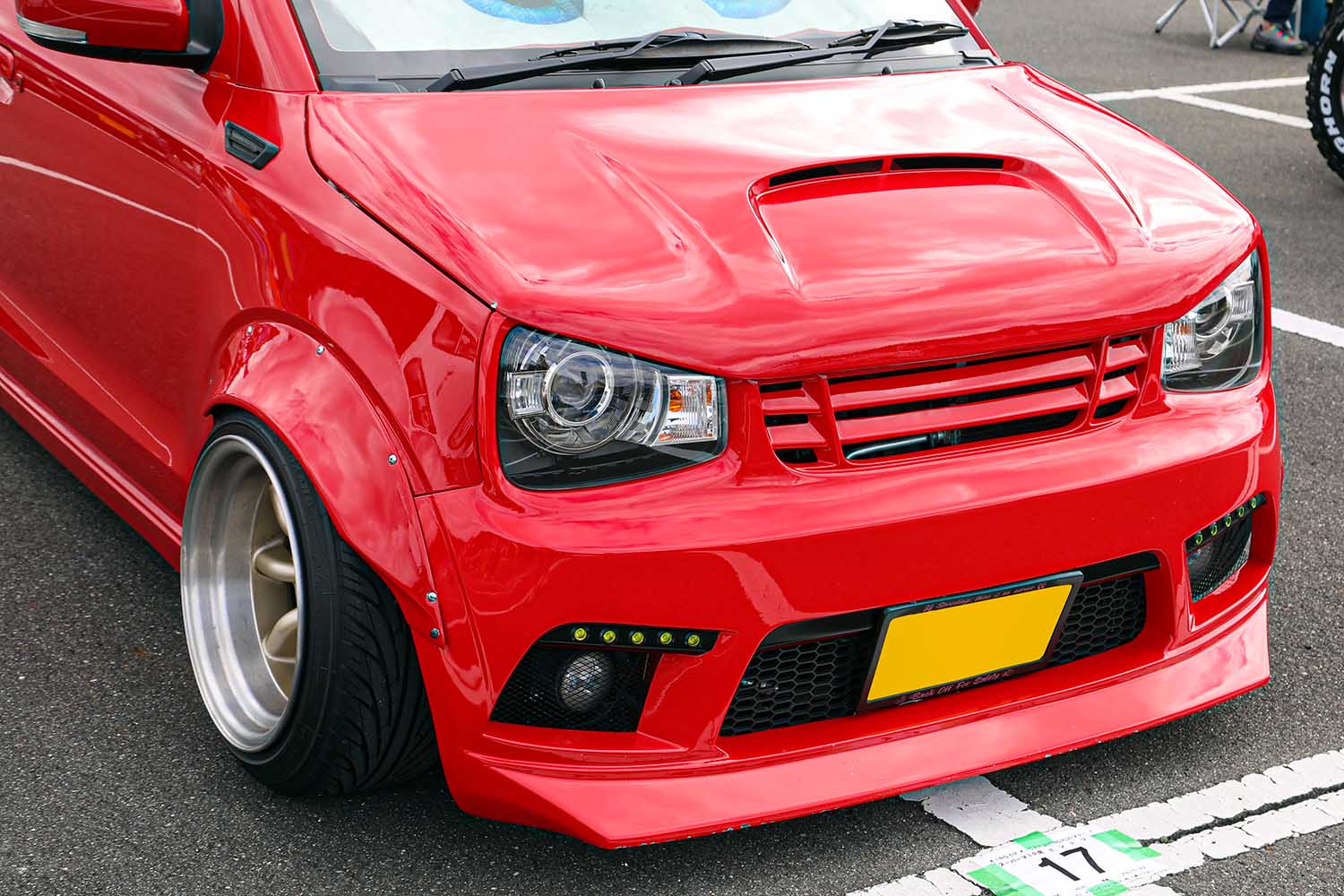 あ*ん様 アルトワークス　cr22 FF F90 車体込み アルトVANフェイス移植!前後フェンダー加工ワイド化!CR22Sアルト