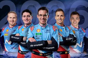 ヒョンデが2026年WRC参戦体制を発表。ラリー1規定最終年は経験豊富な5組のクルーとともにタイトル獲得を狙う