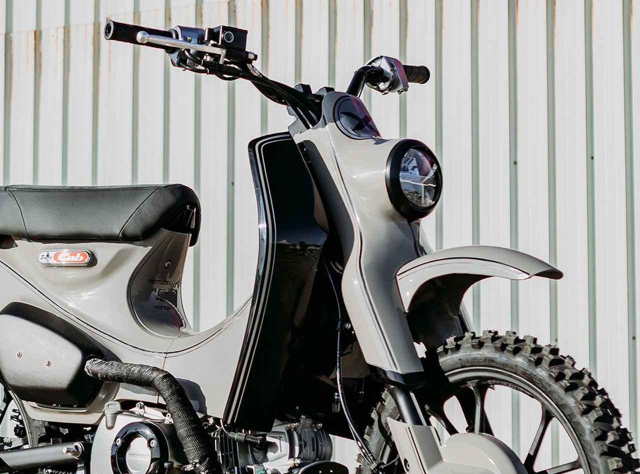 ホンダ イタリアが発表した スーパーカブ125x を見よ 本格的なオフロード走行を想定したスペシャル カスタム Webオートバイ 自動車情報サイト 新車 中古車 Carview