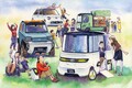 ジムニー対抗にデカキャンバスも？　ダイハツは東京モーターショーに純コンセプト4台を出展