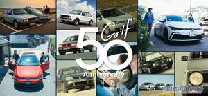フォルクスワーゲン、「Golf」誕生50周年を記念し、スペシャルサイトを公開 特別低金利で対象車種を購入できるスペシャルオファーや試乗&宿泊キャンペーンも実施