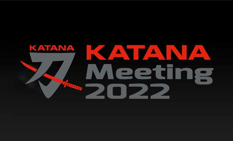 【スズキ】9/11「KATANA Meeting 2022」で KATANA ラッピング列車の展示会を実施！ オリジナル硬券セットの販売も