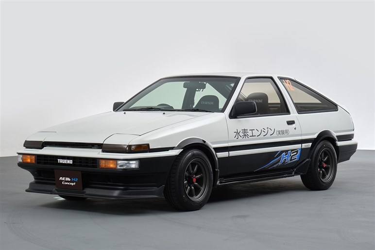 さすが本家の完成度！ 名車「AE86」＝レビトレをEVと水素車にトヨタが魔改造