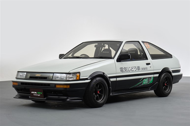 さすが本家の完成度！ 名車「AE86」＝レビトレをEVと水素車にトヨタが魔改造