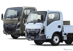 いすゞ、小型トラック『エルフ』4WDを刷新…新型「エルフミオ」4WDも追加
