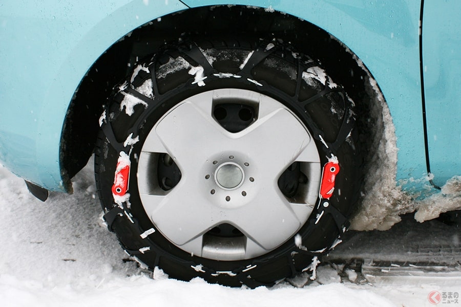 雪への備えはどっちが良い？「スタッドレスタイヤ」vs「タイヤチェーン」長所と短所は？（くるまのニュース）の写真(6