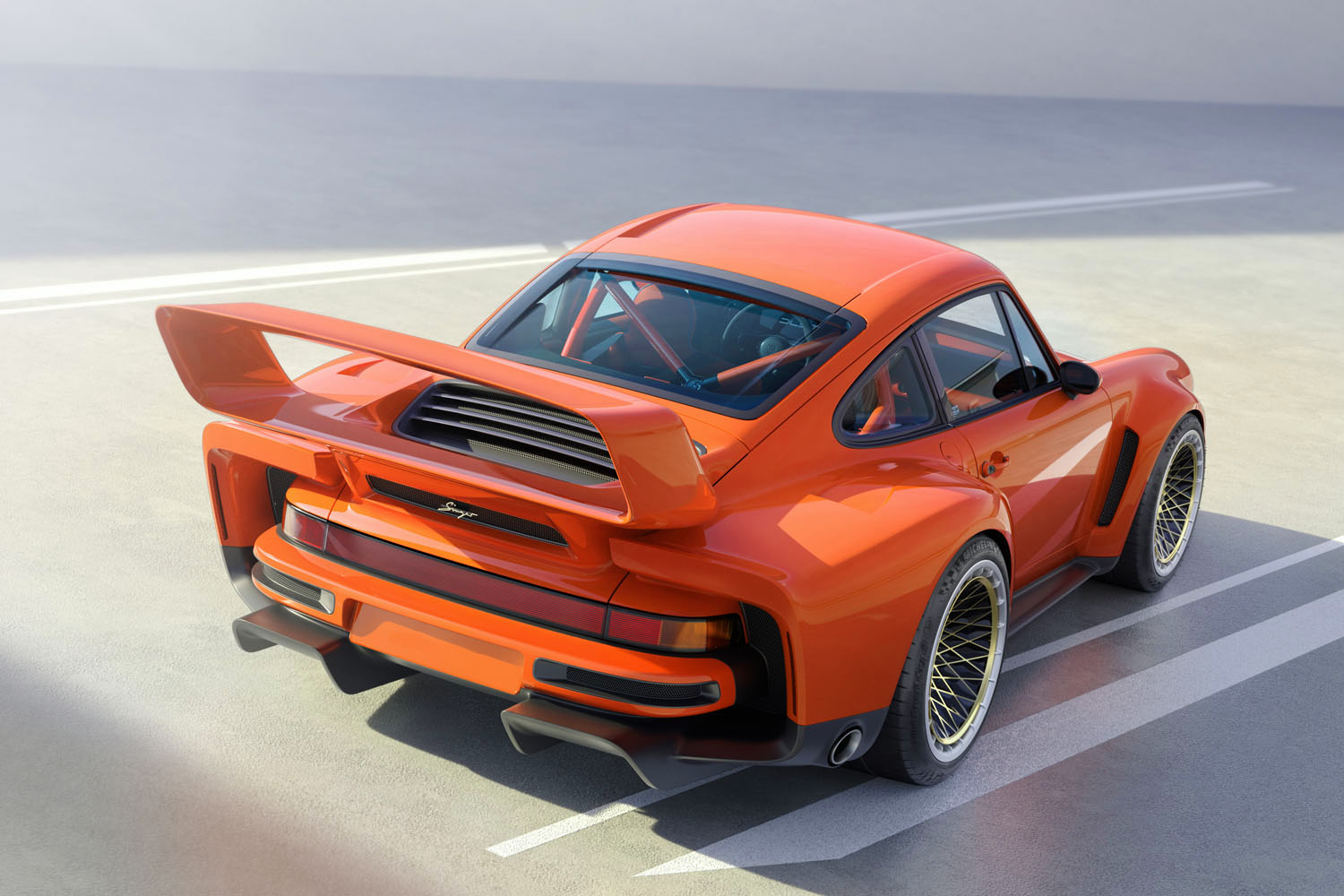 ☆☆激レア☆☆ 男の隠れ家にぴったり!? ｢ポルシェ934｣のワンオフ彫刻､20万1千