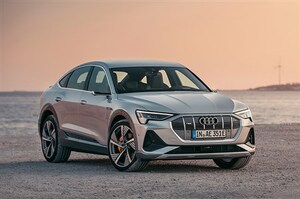 アウディ初の本格EV・e-tronにスポーツバックが追加。照射パターンを自在に操れるデジタルマトリクスLEDを初採用