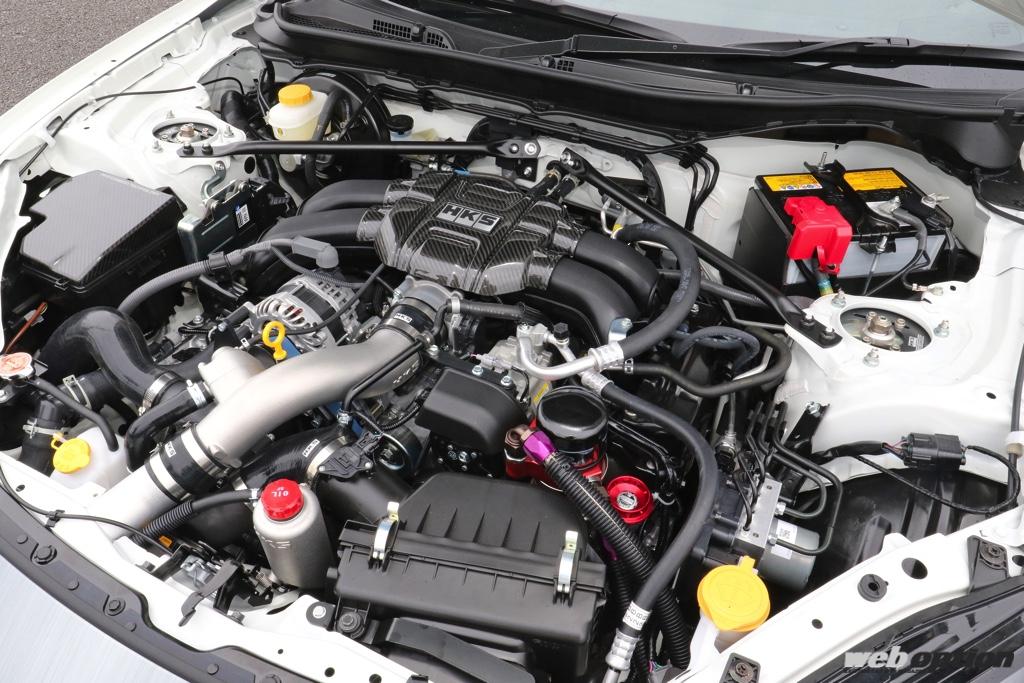 Hksが早くも発売前のgr86をスーパーチャージャー化 夢が広がる340馬力の超パフォーマンス仕様 Web Option 自動車情報サイト 新車 中古車 Carview