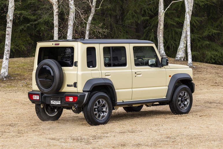 【ついに5ドア発表】「ジムニー ノマド」はAT車が275。もう“予約可能”で納期はどうなる？