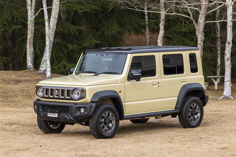 【ついに5ドア発表】「ジムニー ノマド」はAT車が275。もう“予約可能”で納期はどうなる？