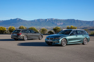新型BMW 3シリーズ・ツーリング発表! 高速道路の手放し運転機能や大容量ラゲッジに注目