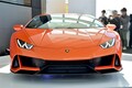 ランボルギーニ、ペルフォルマンテのエンジンを積むウラカンEVOを日本初披露