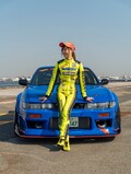 プロドリフトドライバー下田紗弥加選手をテーマにした「サヤカフェ」がオープン。“峠の釜めし”で有名な荻野屋横川店内にて